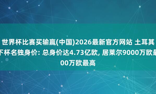 世界杯比赛买输赢(中国)2026最新官方网站 土耳其天下杯名独身价: 总身价达4.73亿欧， 居莱尔9000万欧最高